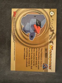 POKEMON 2003 TOPPS Pokemon Advanced Nosepass 59 LP - Image 2