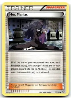 Hex Maniac 75/98 XY - Ancient Origins Uncommon Unlimited Pokemon TCG LP - Image 1