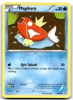 Magikarp 22/83 Generations Common Unlimited Pokemon TCG MP - Image 1