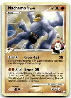Machamp GL 46/111 Rising Rivals Uncommon Normal Pokemon TCG HP - Image 1