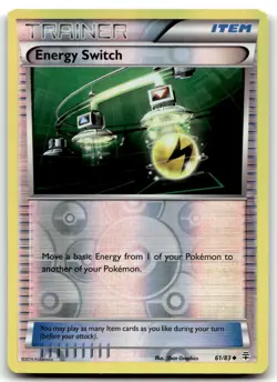 Energy Switch 61/83 Generations Uncommon Reverse Holo Pokemon TCG NM - Image 1
