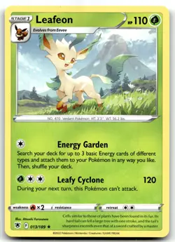 Leafeon 013/189 SWSH10: Astral Radiance Rare Unlimited Pokemon TCG NM - Image 1