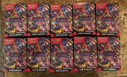 12x Pokemon TCG ME02 Phantasmal Flames Booster Bundles Sealed New - Image 1