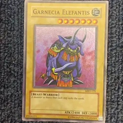Yu-Gi-Oh! Garnecia Elefantis MRD-125 Metal Raiders Super Rare Holo Vintage... - Image 1