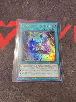 Yugioh! Radiant Typhoon Chant DOOD-EN061 Ultra Rare 1st Edition Near Mint - Image 1