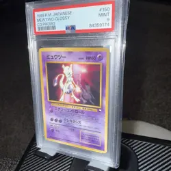 PSA 9 Mewtwo-Glossy 150 Cd Promo Tcg 1999 Pokemon Japanese Cd Promo - Image 2
