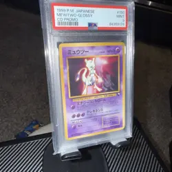 PSA 9 Mewtwo-Glossy 150 Cd Promo Tcg 1999 Pokemon Japanese Cd Promo - Image 3