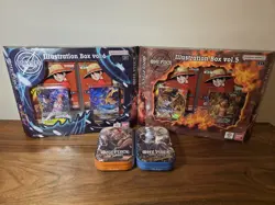 One Piece Card Game Illustration Box Vol.5 & Vol.6 + 2 Vol.2 Tins - Image 1