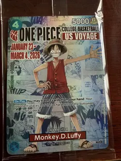 One Piece Monkey.D.Luffy Promo Sealed - Image 1