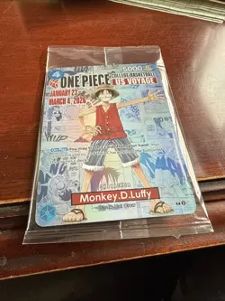 One Piece Monkey.D.Luffy Promo Sealed - Image 3