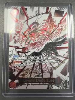 OP10-019 Divine Departure : Rare Alternative Art English One Piece TCG - Image 1
