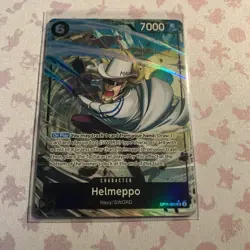 One Piece CG Helmeppo OP11-092 A Fist of Divine Speed Alt Art Super Rare! - Image 1
