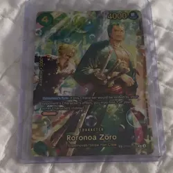 Bandai One Piece Roronoa Zoro PRB02-006 Gear 5 4000 Power Blocker Counter +2000 - Image 1