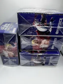 (LOT OF 4) One Piece TCG: Double Pack Set 9 The Azure Sea's Seven SEALED IN HAND - Image 3