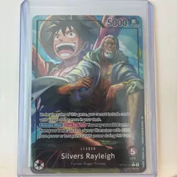 Silvers Rayleigh (Alternate Art) OP12-001 Legacy of the Master Foil - Image 2