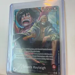 Silvers Rayleigh (Alternate Art) OP12-001 Legacy of the Master Foil - Image 3