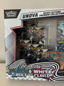 Pokemon TCG Black Bolt & White Flare Unova Heavy Hitters Premium Collection New - Image 4