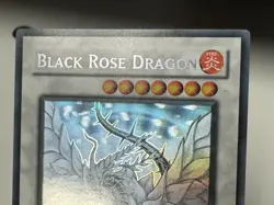 Black Rose Dragon (Ghost Rare) CSOC-EN039 Crossroads of Chaos 1st Edition - Image 3