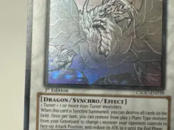 Black Rose Dragon (Ghost Rare) CSOC-EN039 Crossroads of Chaos 1st Edition - Image 5