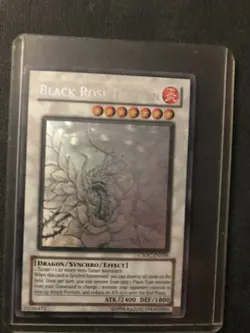 Black Rose Dragon (Ghost Rare) CSOC-EN039 Crossroads of Chaos Unlimited - Image 1