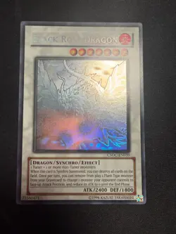 Black Rose Dragon CSOC-EN039 Ghost Rare Unlimited Edition NM-VLP Yu-Gi-Oh! - Image 1