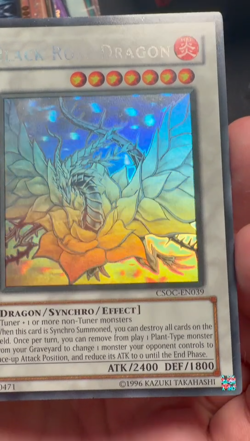 Black Rose Dragon CSOC-EN039 Ghost Rare Unlimited Edition NM-VLP Yu-Gi-Oh! - Image 2