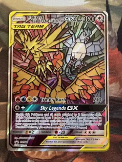 Moltres & Zapdos & Articuno GX SM210 SM Promos - Pokemon Card - NM - Image 1
