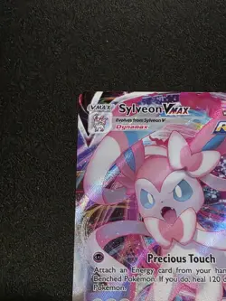 Pokemon Sylveon VMAX Holo Ultra Rare TCG Card Evolving Skies 075/203 - Image 3
