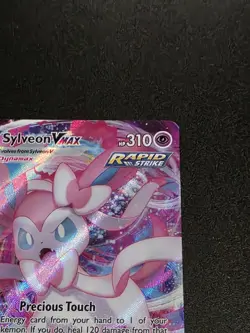 Pokemon Sylveon VMAX Holo Ultra Rare TCG Card Evolving Skies 075/203 - Image 4