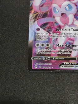 Pokemon Sylveon VMAX Holo Ultra Rare TCG Card Evolving Skies 075/203 - Image 5