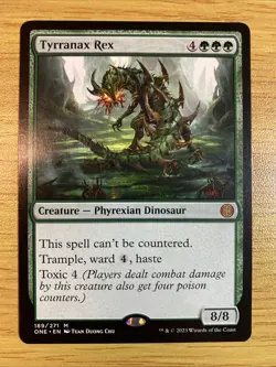 Magic: The Gathering Tyrranax Rex Phyrexia All Will Be One Regular Card 189/271 - Image 1