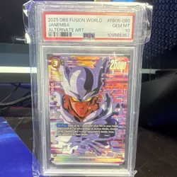 Dragon Ball Super Janemba FB05-080 Alternate Art Full Art Foil PSA 10 Card 2025 - Image 1
