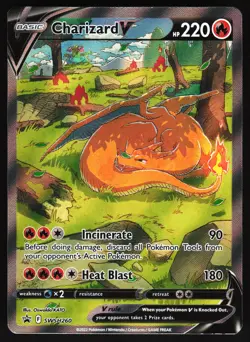 Charizard V - SWSH260 Pokemon SWSH: Sword & Shield Promo Cards Promo NM/MINT - Image 1