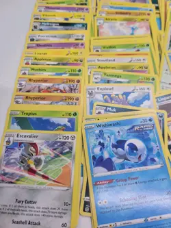 Pokemon Card Lot 125 Cards -All Rare- 2017-2025 Range. Non Holo - Image 2