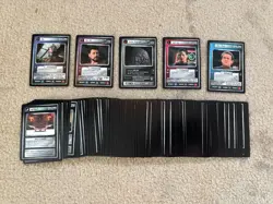 Star Trek CCG 1E Blaze Of Glory BOG Complete Base Set 130 Cards NM NO FOILS - Image 1