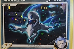 Absol G 1/147 Supreme Victors Holo Rare DOUBLE SWIRL Pokemon Card NM - Image 4