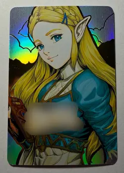 SEXY HEROINE WAIFU Zelda THE LEGEND OF ZELDA ACG PREMIUM HOLO CARD NM - Image 1