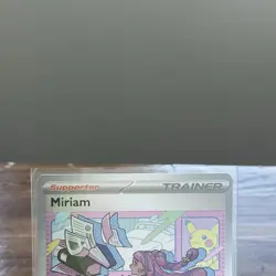 Miriam Full Art Trainer Pokemon TCG Card 251/198 Special Illustration Rare - Image 2