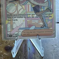 Miriam Full Art Trainer Pokemon TCG Card 251/198 Special Illustration Rare - Image 3