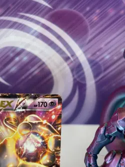 Pokemon TCG Mewtwo EX XY 107 Black Star Promo Card MINT UK seller - Image 5