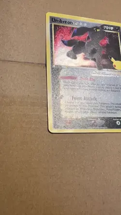 Pokemon TCG Umbreon Gold Star 17/17 Celebrations Card Mint (Charity Auction) - Image 2