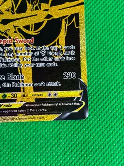 Zacian V SWSH076 - Gold Card - SWSH Black Star Promo - Pokemon TCG -- MINT PSA - Image 4