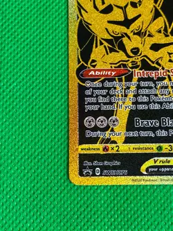 Zacian V SWSH076 - Gold Card - SWSH Black Star Promo - Pokemon TCG -- MINT PSA - Image 5