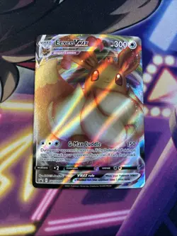 Eevee VMAX SWSH087 SWSH: Sword & Shield Promo Cards Holo NM - Image 1