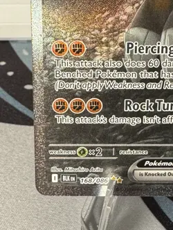 Pokemon TCG Excadrill EX Sir 168/086 SV11B Black Bolt Full Art Holo Card - Image 5