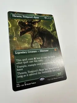 MTG TCG Thrasta, Tempest's Roar (Borderless) Modern Horizons 2 Regular - Image 3