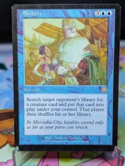MTG Mercadian Masques - Bribery Regular LP - Image 1