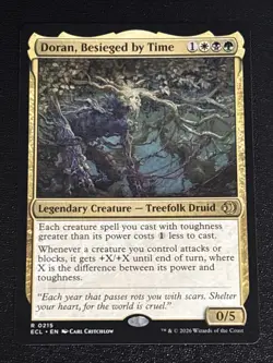 MTG Lorwyn Eclipsed Doran, Besieged by Time 0215 NM Rare - Image 1