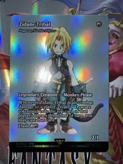 ZIDANE TRIBAL Ragavan Nimble Pilferer *FOIL* - MTG Final Fantasy 0043 SHOWCASE - Image 1