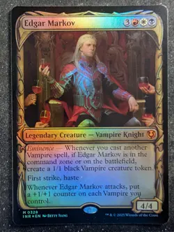 Edgar Markov - Foil Showcase - Innistrad Remastered (MTG) - Image 1